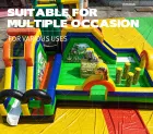 PVC Tarpaulin Lightweight Inflatable Bounce House Combo with Bouncy Castle and Inflatable Bouncer