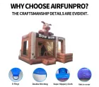 Commercial AirFunPro PVC Tarpaulin Inflatable Bouncer House for Kids Jumping with Blower