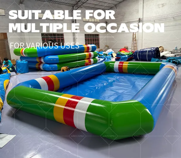 Vibrant Contrast Square Inflatable Play Pool: A High-Temperature Heat-Sealed, Fast-Inflation Full-Scenario Play Base