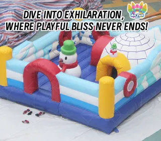 Inflatable Jumping Bouncer Bouncy Castle with Customized Cartoon Printing PVC Tarpaulin Material Lightweight Design