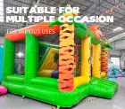 Inflatable Bouncer Castle Jumping House Bouncing Slide Combo PVC Tarpaulin Material Customizable Size Easy Setup for