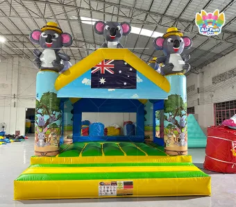 Hot Sale AirFunPro Small PVC Tarpaulin Inflatable Bouncer Castle Outdoor Jumping House Bouncing Slide Combo for Kids Party
