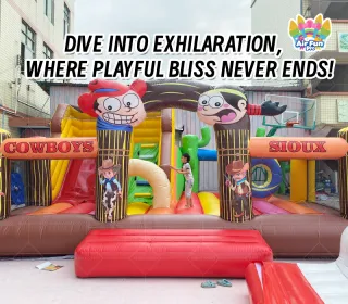 Commercial Inflatable Bounce House & Castle PVC Tarpaulin Material Eco-Friendly White for Sale