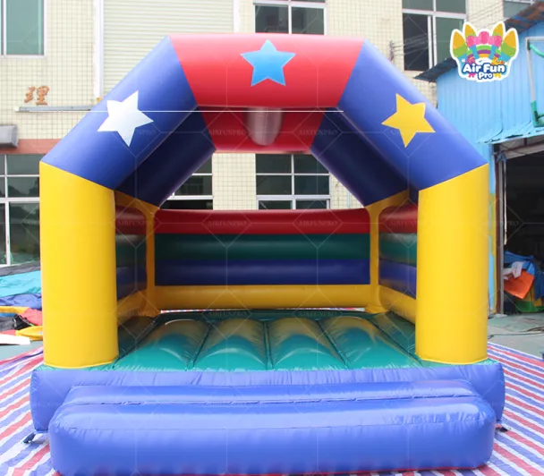 Commercial Inflatable Bounce House & Castle PVC Tarpaulin Eco-Friendly Customizable Size for Sale