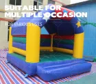 Commercial Inflatable Bounce House & Castle PVC Tarpaulin Eco-Friendly Customizable Size for Sale
