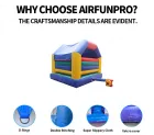 Commercial Inflatable Bounce House & Castle PVC Tarpaulin Eco-Friendly Customizable Size for Sale