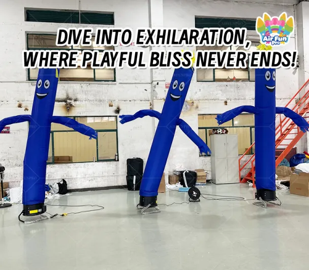 Advertising Waterproof UV Printed Inflatable Waving Sky Dancer Airdancer with Single/Double Leg Air Blower