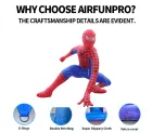 Giant Inflatable Balloon Spiderman Model Star/Space Theme Waterproof Sun Resistant Durable UV Printed 10-12ft Multi-Color Events