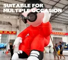 Custom Inflatable Advertising Human Shape Balloon Boy with Hat Inflatable Man Doll Star Space Theme 10-12ft Waterproof
