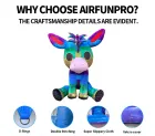 Custom Cute Advertising Outdoor Waterproof Inflatable Animal Donkey Balloon with Electric Air Pump for Promotion and Event Use