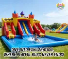 Royal Castle Water Slide: Dive into a Kingdom of Splash Fun