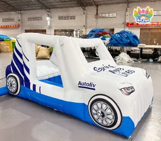 Oxford Cloth PVC Custom Giant Inflatable Balloon Tractor Waterproof UV Printed Advertising Inflatables