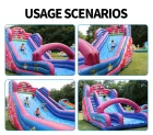 Kung Fu Panda Inflatable Slide | Boost Venue Foot Traffic with Iconic Kids'IP Appeal