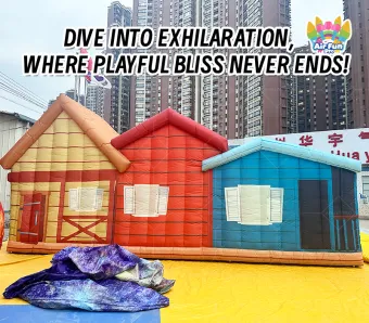 Airfunpro Promotional Balloon-UV Printed Waterproof 10-12ft Inflatable Space/Star Theme for Outdoor Advertising