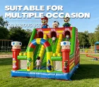 Custom-Size Mario Inflatable Slide | Ideal for Amusement Parks & IP Events