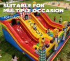 Custom-Size Circus Inflatable Slide | Ideal for Amusement Parks & Events