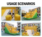 Mickey Mouse Castle Themed Inflatable Slide | EN14960 Certified