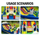 Custom-Size Dream Castle Inflatable Slide | Ideal for Amusement Parks & Kids’ Events
