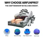 Dinosaur-Themed Inflatable Slide: Crafted with Care for Endless Family Fun