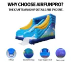 Cloud-Themed Inflatable Slide: Built with Care for Hours of Family Bonding and Play