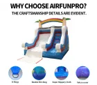 Commercial-Grade Rainbow Inflatable Slide: Built for Smooth, Safe, and Unforgettable Play!
