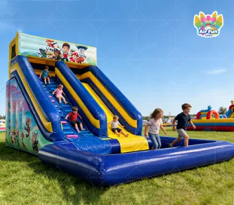 Commercial-Grade Paw Patrol Slide: Bold Design for Max Play Appeal