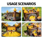 Commercial Amusement Park Jumping Castle Kids Inflatable Bounce House AirFunPro PVC Tarpaulin Eco-Friendly