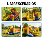Inflatable Bouncy Castle Commercial Bounce House PVC Tarpaulin Eco-Friendly Wholesale Jumping Castles for Party