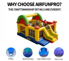 Inflatable Bouncy Castle Commercial Bounce House PVC Tarpaulin Eco-Friendly Wholesale Jumping Castles for Party