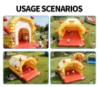 New Design Eco-Friendly PVC Tarpaulin Outdoor Inflatable Bounce Jumping Castle for Kids Playground