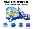 Eco-Friendly PVC Tarpaulin Bouncy Castle Outdoor Jump House Inflatable Bouncer for Kids