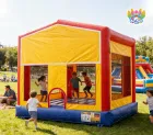 100% PVC Tarpaulin Eco-Friendly Inflatable Bounce House Combo and Slide with Customizable Size for Party Rentals