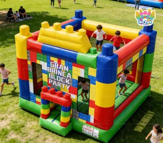 Inflatable Theme Bouncer Castle Commercial Jumping with Slide PVC Tarpaulin Eco-Friendly Party Bouncing Slide Combo