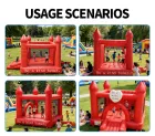Small Exquisite Kids Air Inflatable Bouncer Bouncy Castle with Eco Friendly PVC Tarpaulin