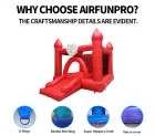 Small Exquisite Kids Air Inflatable Bouncer Bouncy Castle with Eco Friendly PVC Tarpaulin
