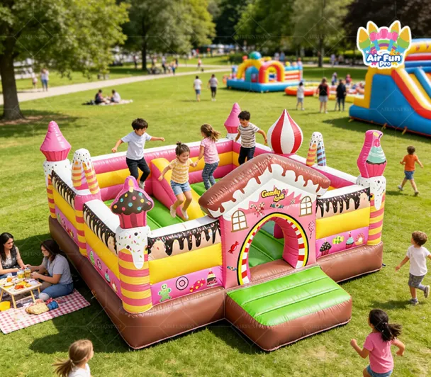 Inflatable Castle Party Rental Outdoor Bounce Jumping Bouncy House PVC Bouncing Jumper Bouncer