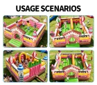 Inflatable Castle Party Rental Outdoor Bounce Jumping Bouncy House PVC Bouncing Jumper Bouncer
