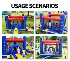 Hot Sale AirFunPro Commercial Inflatable Bounce House & Bouncy Castle with PVC Tarpaulin Eco-Friendly