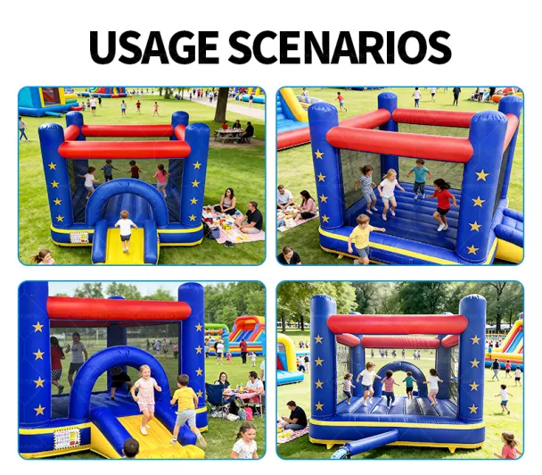 Hot Sale AirFunPro Commercial Inflatable Bounce House & Bouncy Castle with PVC Tarpaulin Eco-Friendly