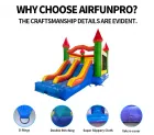 Hot Sale AirFunPro Commercial Inflatable Bounce House & Bouncy Castle with PVC Tarpaulin Material Eco-Friendly