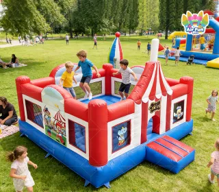 PVC Tarpaulin Castle Inflatable Bounce House Slide Jumper Combo-Eco-Friendly Customizable Size for Commercial Parties