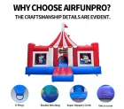 PVC Tarpaulin Castle Inflatable Bounce House Slide Jumper Combo-Eco-Friendly Customizable Size for Commercial Parties