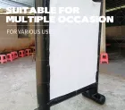 Outdoor Digital Waterproof Inflatable Projection Screen Portable Movie Screen for Event Use 8-10ft Dimensions