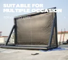 Giant PVC Waterproof Inflatable Cinema Screen 8-10ft Dimensions Portable Outdoor Event Display for Live Sports for Matches