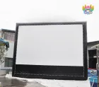 Giant PVC Inflatable Snow Globe Outdoor Portable Cinema Film Live Broadcast for Football Matches