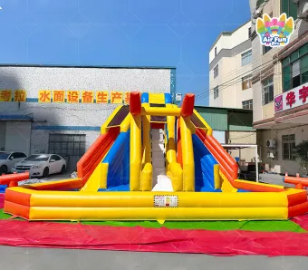OEM/ODM Multi-Lane Water Slide: Durable Craftsmanship for Commercial Use