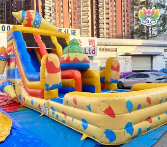Ice Cream Cone Inflatable Water Slide: Sweet Slides for Summer!