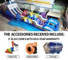 Shark Attack Inflatable Obstacle Course: Conquer the Ultimate Challenge!