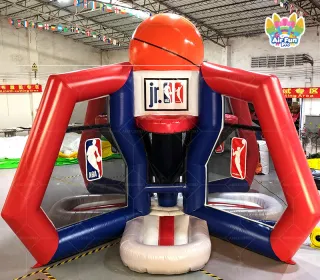 Custom Inflatable Basketball Game: 0.55mm Plato PVC, EN14960 Certified!