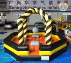 Giant Sweeper Ball Inflatable Arena: The Ultimate Balance Test!